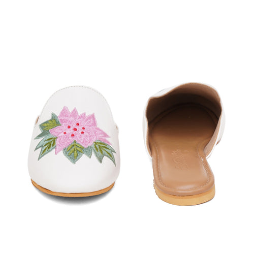 White Cherry Pop Loafers