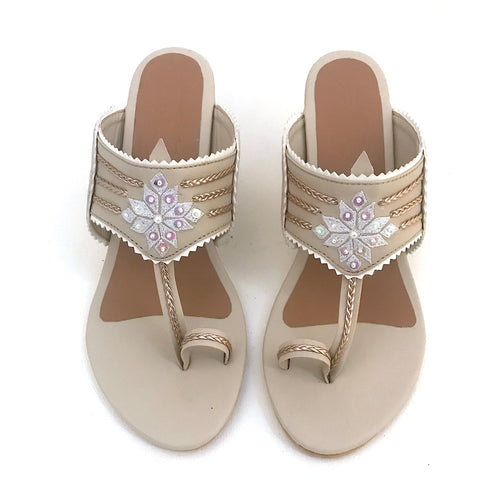 Azma Crème Heels