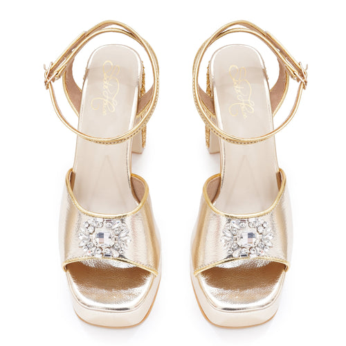 Glam Gold Heels