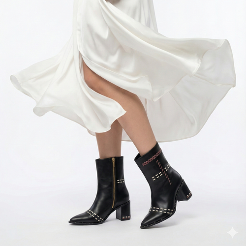 Woven Melody Boots