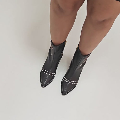 Woven Melody Boots