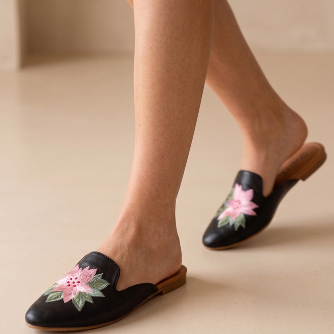 Black Cherry Pop Loafers