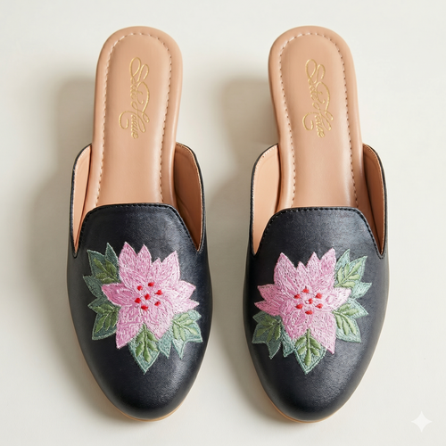 Black Cherry Pop Loafers