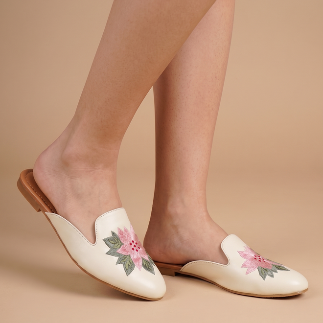 White Cherry Pop Loafers