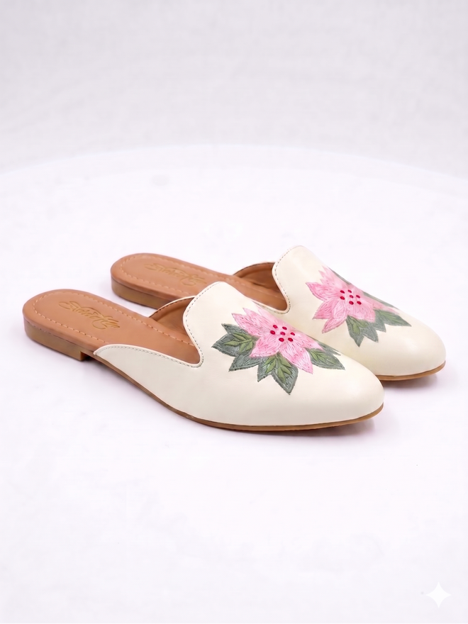 White Cherry Pop Loafers