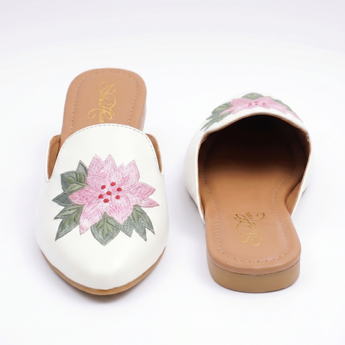 White Cherry Pop Loafers