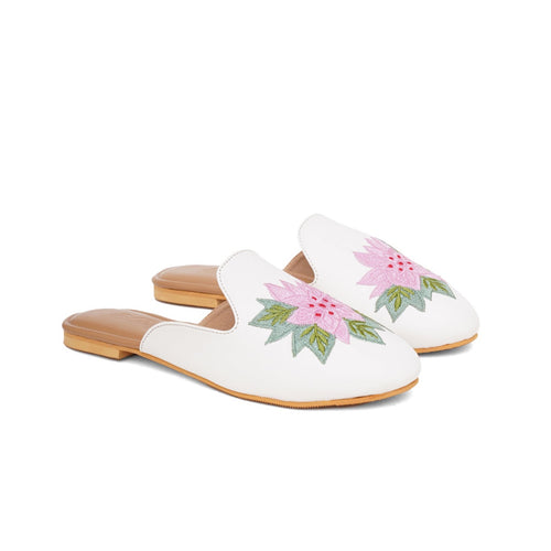 White Cherry Pop Loafers