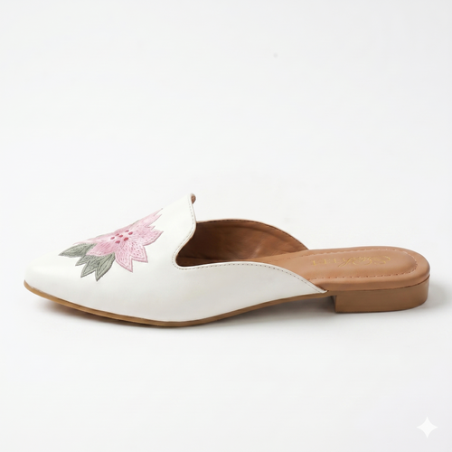 White Cherry Pop Loafers