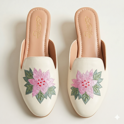 White Cherry Pop Loafers