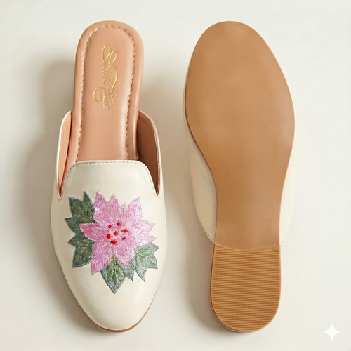 White Cherry Pop Loafers