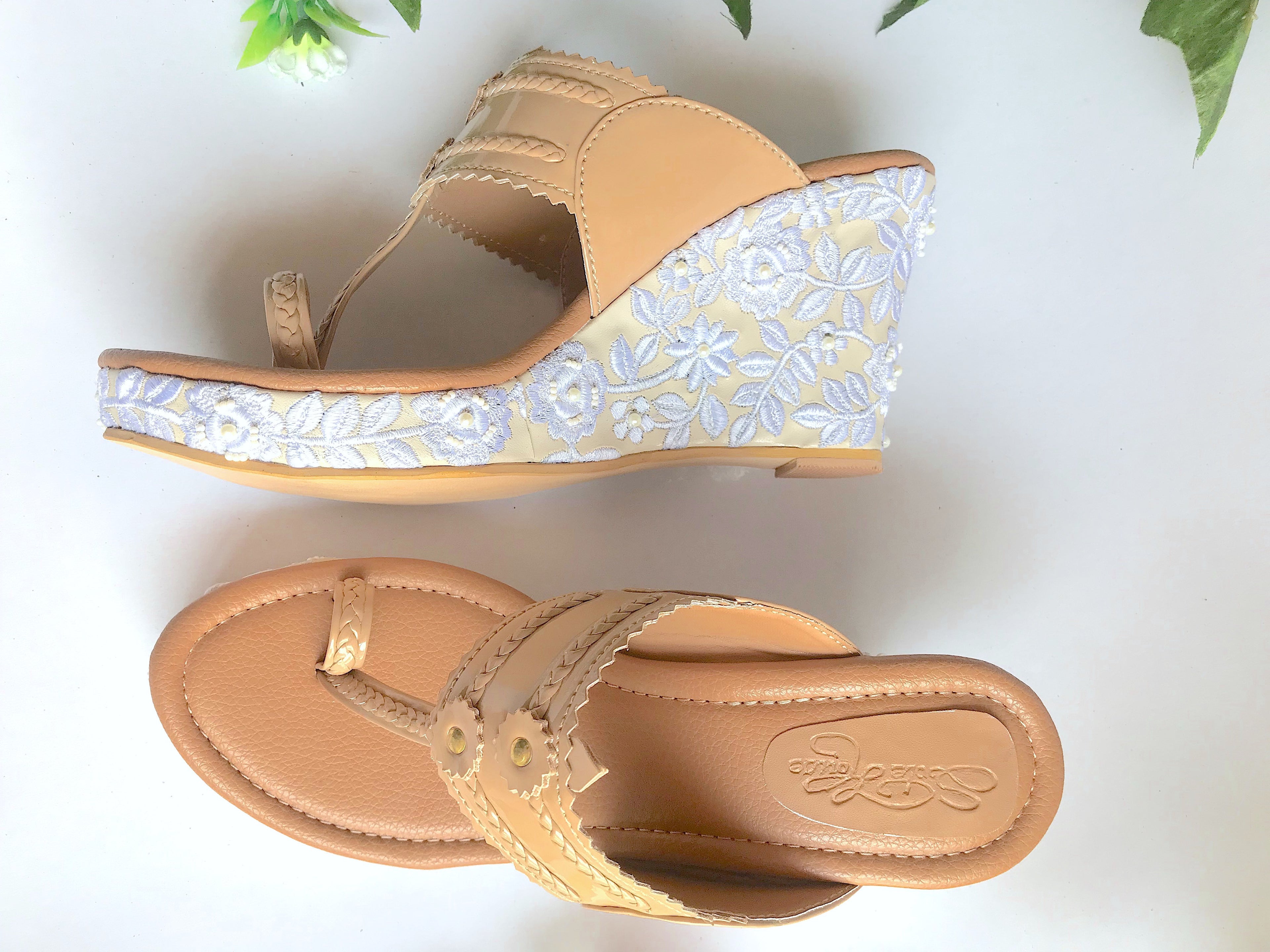 Baroque Patent Wedges thumbnail 3