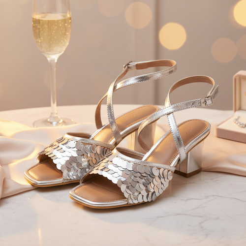Moulin Silver Heels