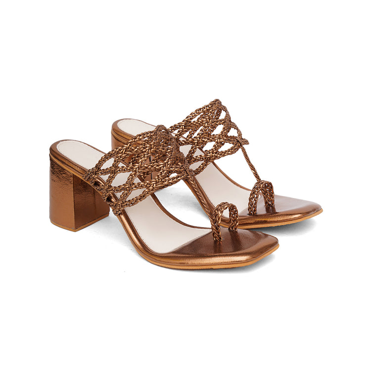 Antique Mettalic Heel thumbnail 3
