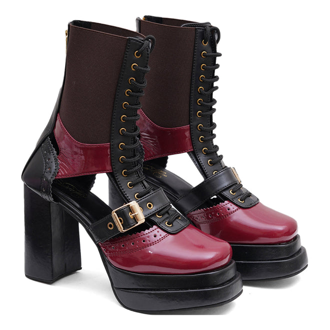 Crimson Edge Boots