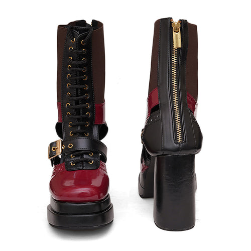 Crimson Edge Boots