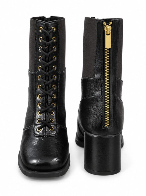 Black elastic boot