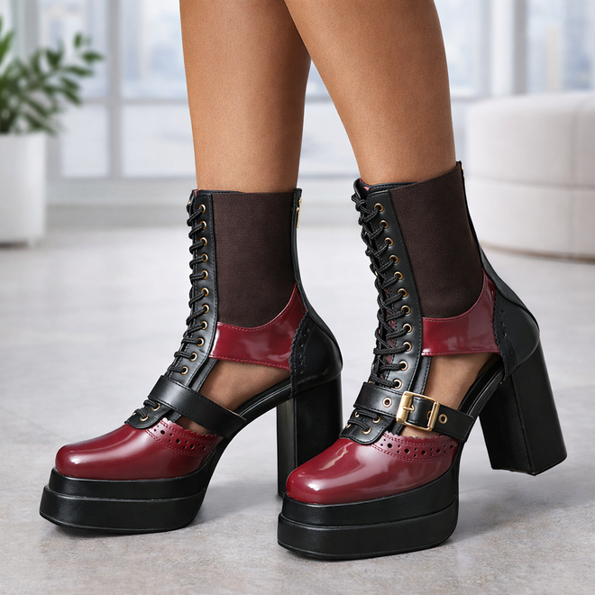 Crimson Edge Boots