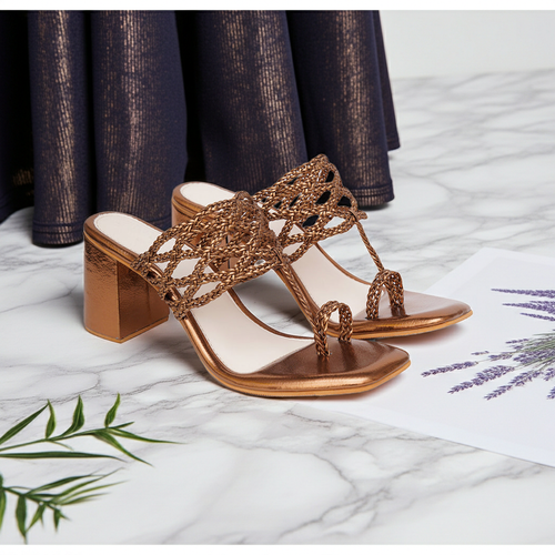 Antique Mettalic Heel